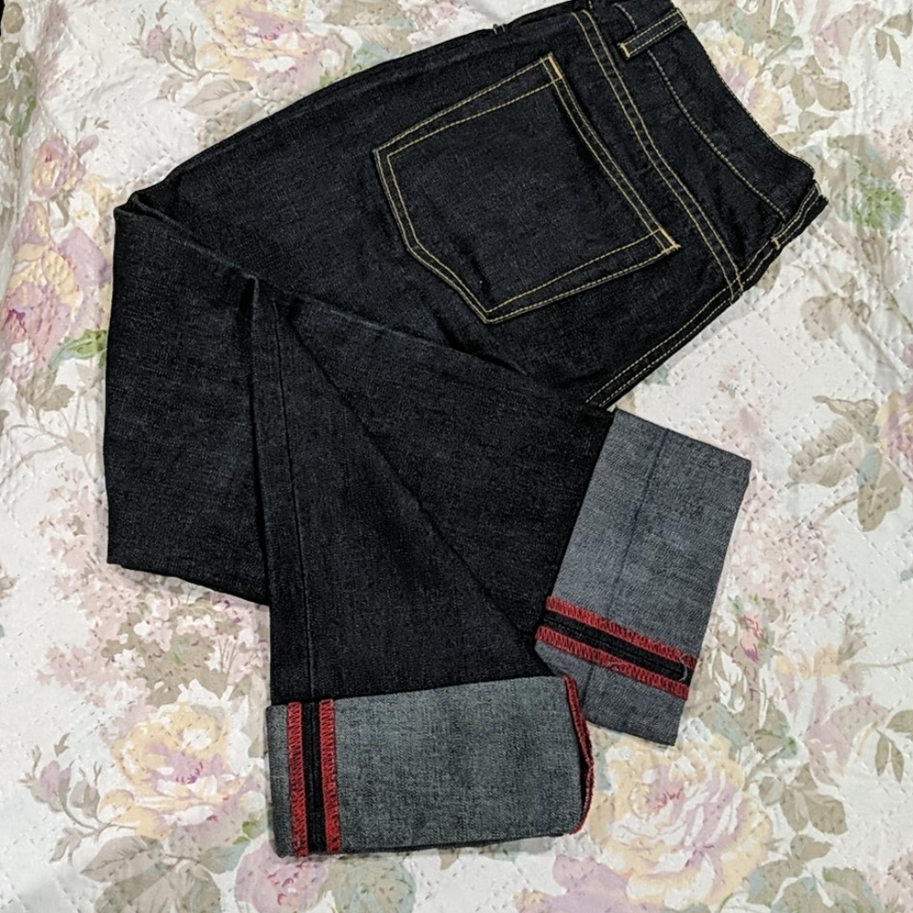 The Limited fold over Jeans Capri